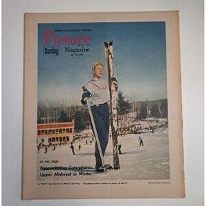 Picture Magazine Minneapolis Sunday Tribune 1/18/59 Upper Midwest in Winter
